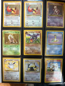 Vintage Pokémon Cards