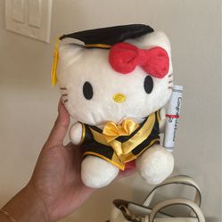 Hello Kitty Graduation plush 
