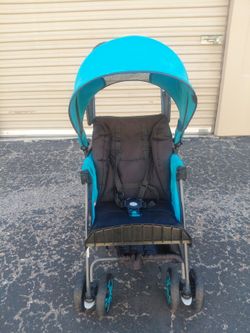 Baby Stroller with Canopy and Harness