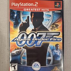 James Bond 007: Agent Under Fire PS2 Sony PlayStation 2