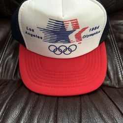 Vintage 1984 Los Angeles Olympics hat Authentic