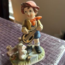 Vintage Royal Crown Boy Figurine 