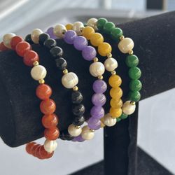 Burmese Jade Bracelets (5)