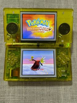 Modded DS Lite Loaded With Pokemon Games