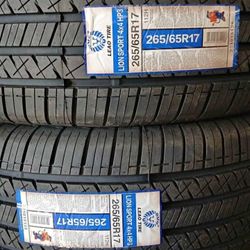 265/65/17 SET De Llantas Nuevas 