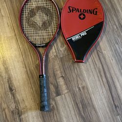 Tennis Racket And Cover. 