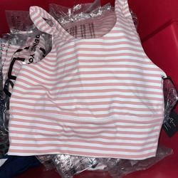 DYI Elevate bra rose stripe Kickstart stripe rose Size S 
