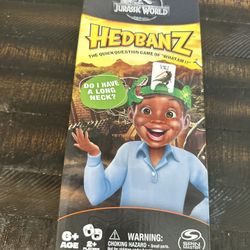 Hedbanz Game NEW - Jurassic World Edition