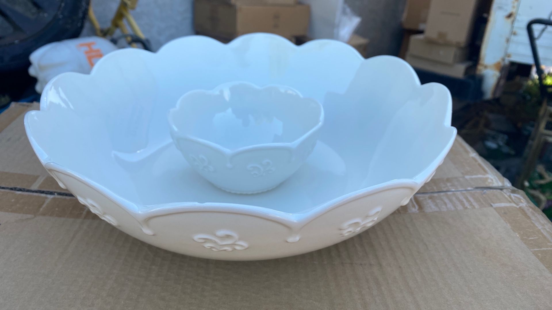 🌷🌷🌷Juego de tazones para Servir Marbella Princess house 🌷🌷🌷