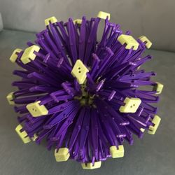 Hoberman sphere expandable breathing ball