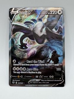 🔥 Lugia V Alt Full Art 186/195 Swsh12: Sword & Shield - Silver Tempest NM