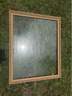 Vintage Golden Picture Frame