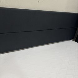 King Size Bed frame W/ Headboard & Full Body Standing Mirror