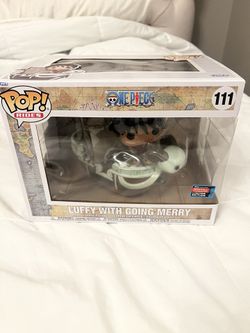 Funko POP Luffy With Going Merry