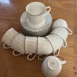 Mikasa China “Prelude” Cups And Saucers