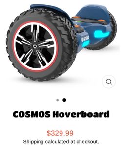 Gotrax Cosmos Off-Road Hoverboard -NEW