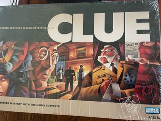 Clue Board Game Parker Brothers Sealed