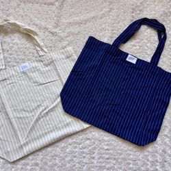 Things between cloth shopping tote grocery bags