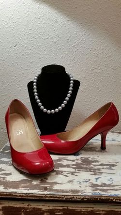 Boutique58 Red Patent Leather Heels