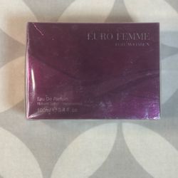 Nasim Fragrance Euro Femme Eau de Parfum Spray Regular Size 3.4 fl oz 100ml