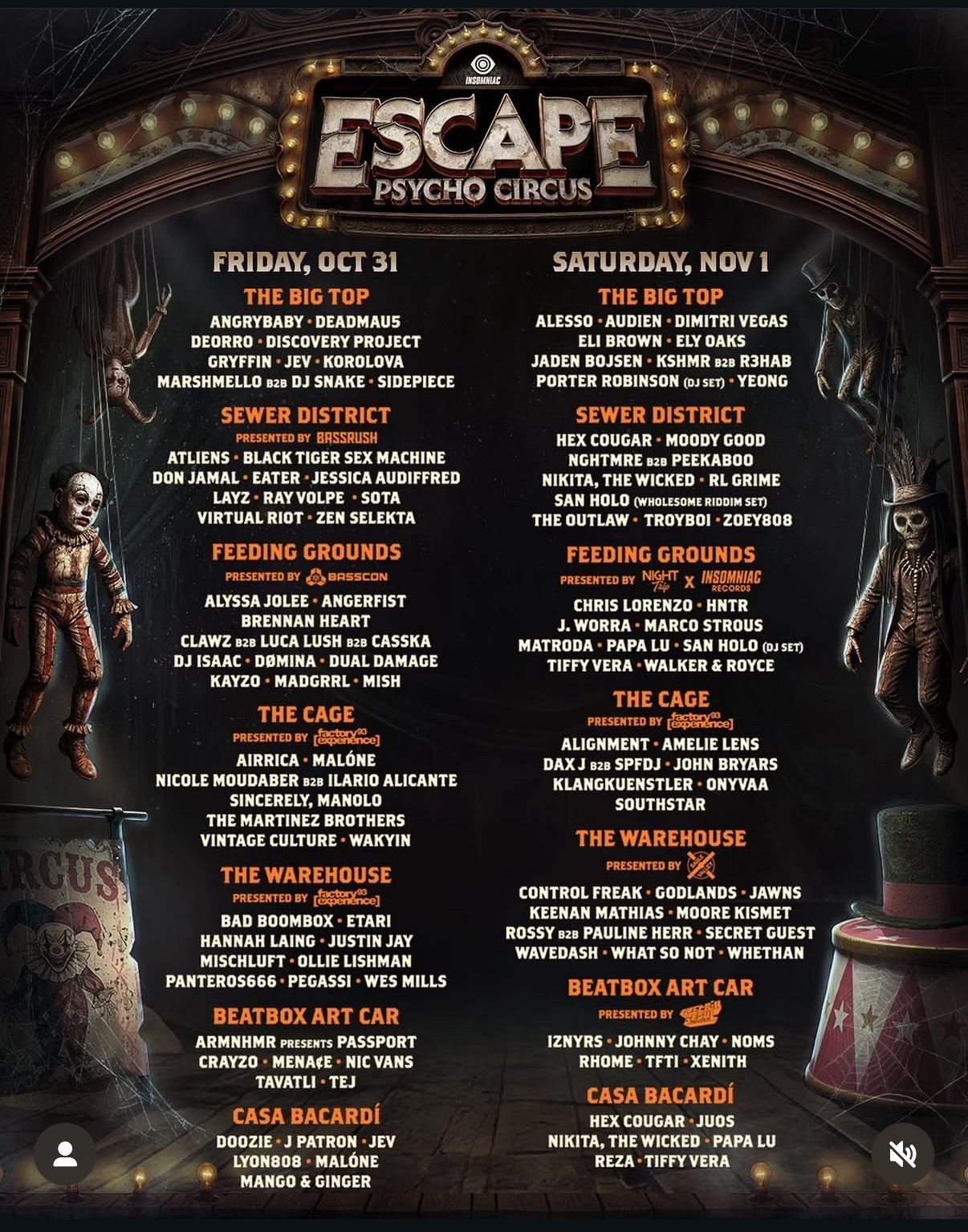 Escape Halloween Friday Tickets!