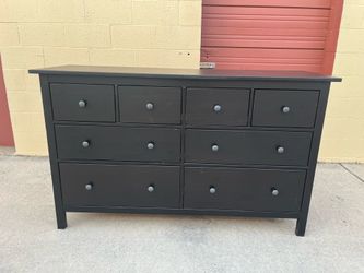 Black dresser