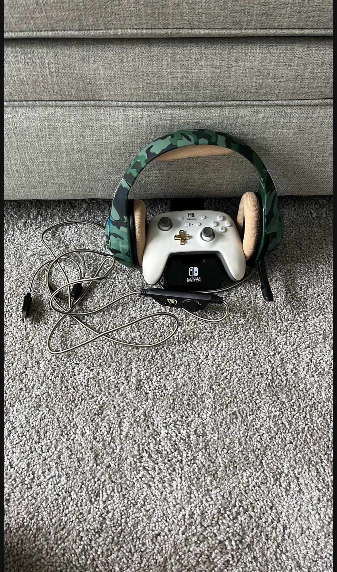 Nintendo Gaming Headset And Wireless Controller!!