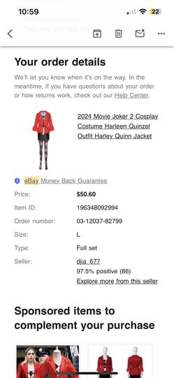 Harley Quinn 2 Costume