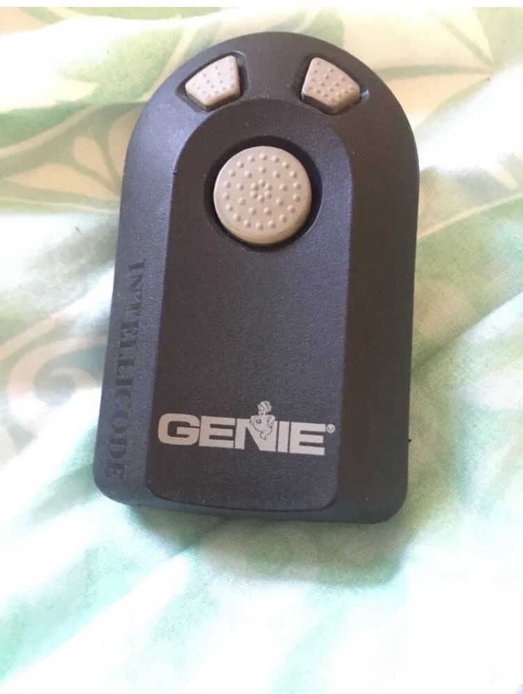 Genie Garage Door Opener Remote With Clip ACSCTG Type 3 (3 Button)