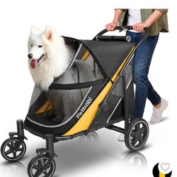 Brand New Large Dog Stroller Holds Up To 80 Pounds 