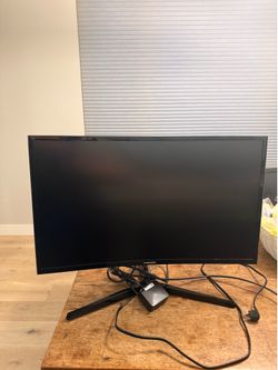 Samsung 27-inch curved monitor