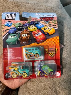 Disney Pixar Cars Mini Racers 3-Pack