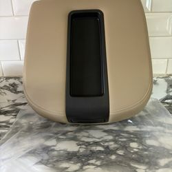 New Beige Center Console Cover Armrest Lids with Base for 07-13 Chevy Avalanche Suburban Tahoe, 07-14 Silverado/GMC Sierra