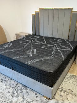 Queen Size Mattress Pillow Top New bedframe not included sold separately