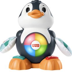 Fisher-Price Baby Learning Toy Linkimals Cool Beats Penguin for Ages 9+ Months