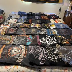 Harley Davidson vintage t shirt collection