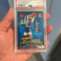 Jalen Brunson Downtown PSA 10