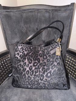 Coach Madison Phoebe Ocelot Bag 🐆🖤