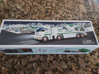 Hess Toy Truck And Helcopter