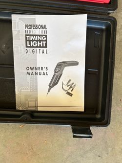 Professional Digital Timing Light with Case