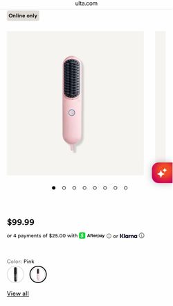 TYMO Porta Cordless Hair Straightening Brush