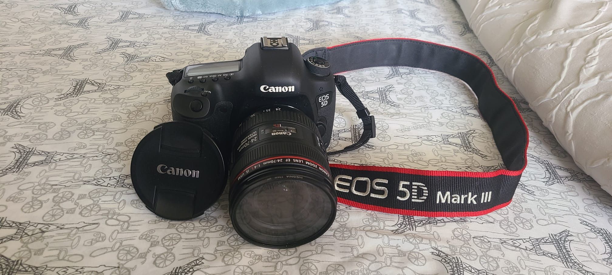 Camera Eos 5D Mark III Cannon And Sigma 170-500mm F/5-6.3DG Lense