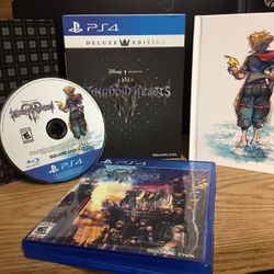 Kingdom Hearts 3 Deluxe Edition USED NO PIN