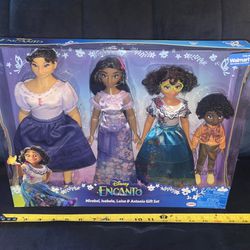 New Disney Encanto Large 4 Piece Full Size Doll Set