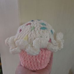 Handmade Crochet Cupcake
