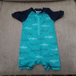 Toddler Boy Swim Onesie