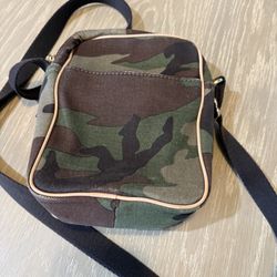 Michael Kors Canvas Crossbody Camo Bag