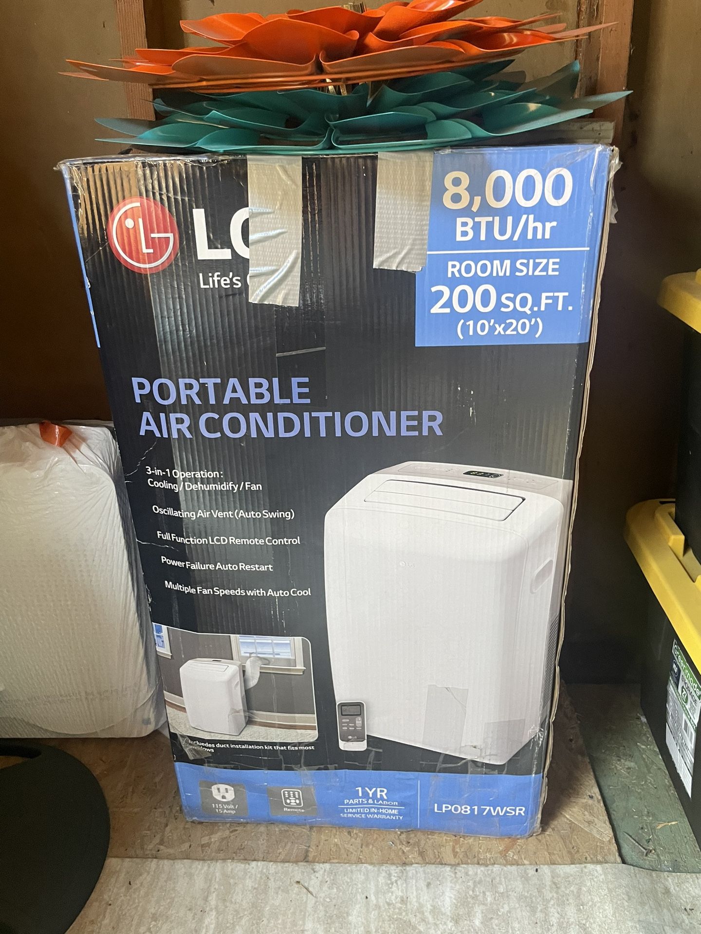 LG Portable AC 8000 BTU