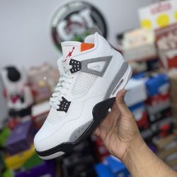 Jordan 4 Retro White Cement 2025