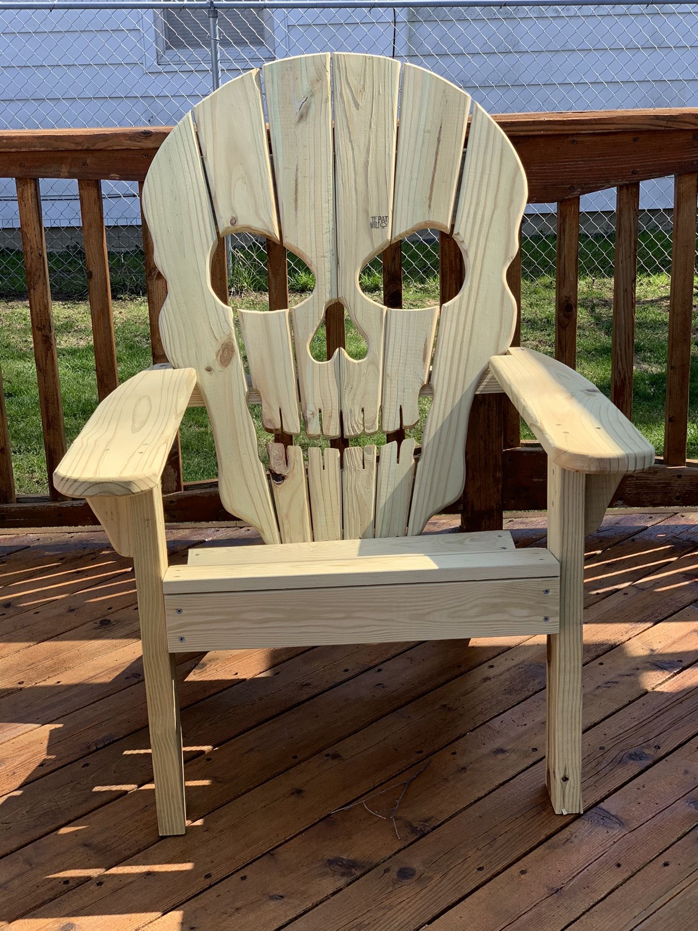 Scull Adirondack chair